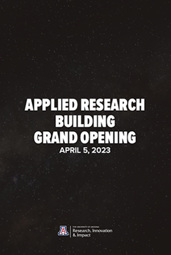 Program for Applied Research Building Grand Opening Event