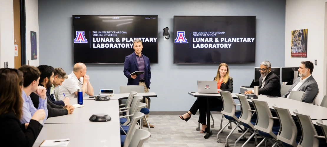 Campus visit from the Congressional Defense Team.